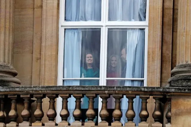 Portparolka Bele kuće Sara Senders u Bakingemskoj palati