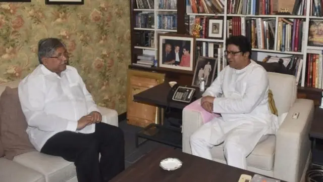 राज ठाकरे चंद्रकांत पाटील भेट