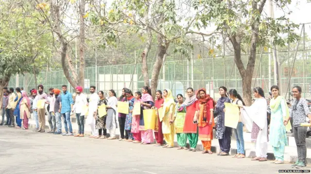 ਕਠੂਆ ਉਨਾਵ ਰੇਪ, ਪੰਜਾਬੀ ਯੂਨੀਵਰਸਿਟੀ