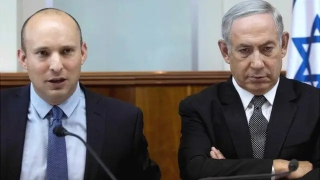 नेफ्ताली बेनेट आणि बेंजामिन नेतन्याहू (फाईल फोटो)