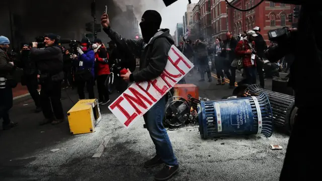 Protesta en Washington D.C.
