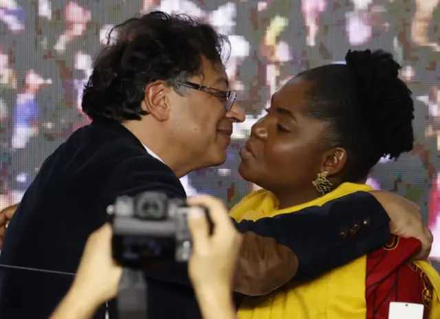 Gustavo Petro y Francia Márquez