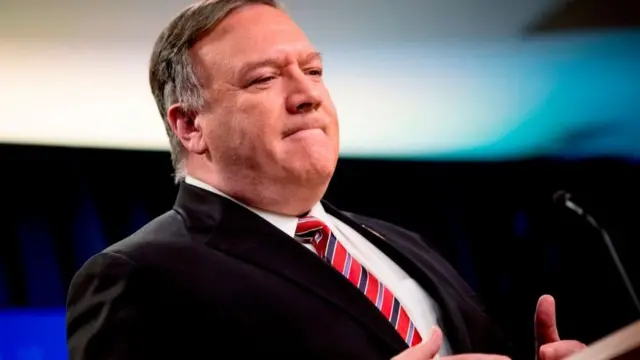 মাইক পম্পেওর তীব্র সমালোচনা চলছে চীনা গণমাধ্যমে