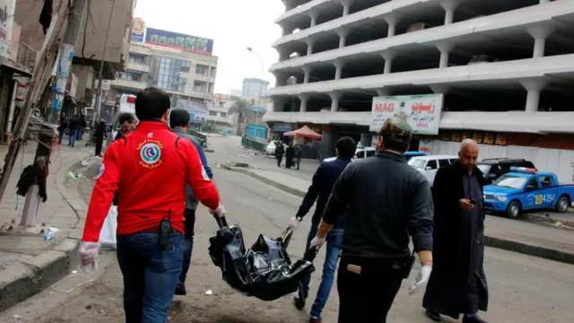 انفجار في سوق السنك ببغداد