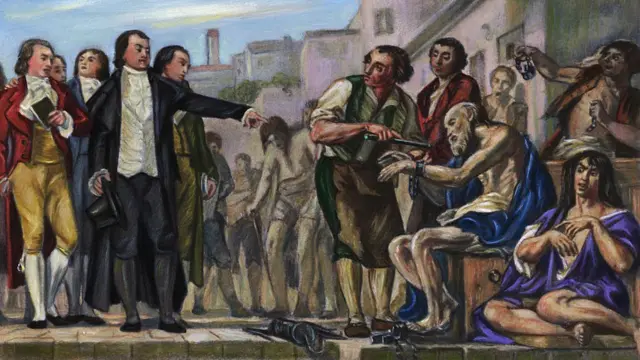 "Pinel removiendo las cadenas" de Charles Muller