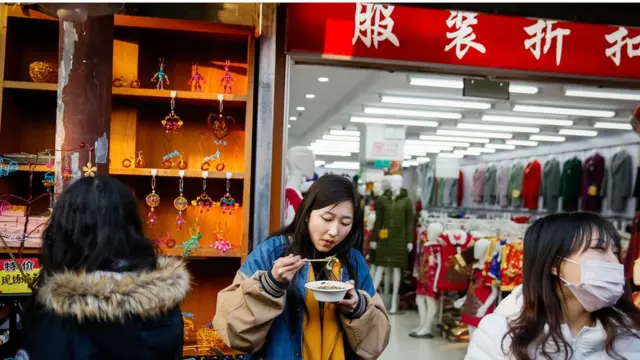 Beijing, Cina, Wangfujing