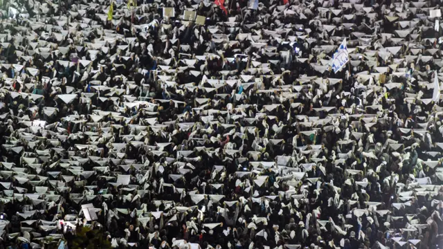 Protesta en Argentina
