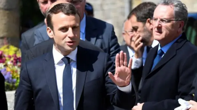 Fransa Cumhurbaşkanı seçilen Emmanuel Macron