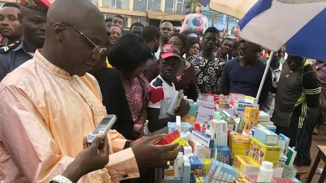 Health Minister, Manouada Malachie