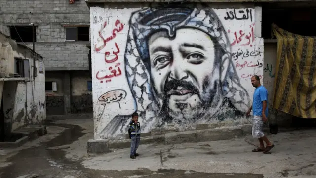Yasser Arafat, Palestina, Israel