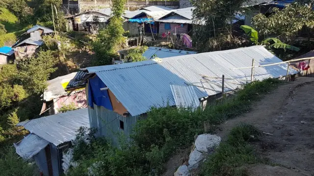 कपनमा रहेको रोहिंज्या शरणार्थी शिविर