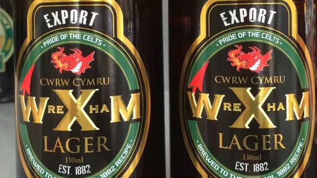 Этикетки пива из Рексема