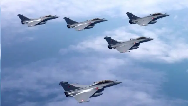 રફાલ વિમાનની તસવીર