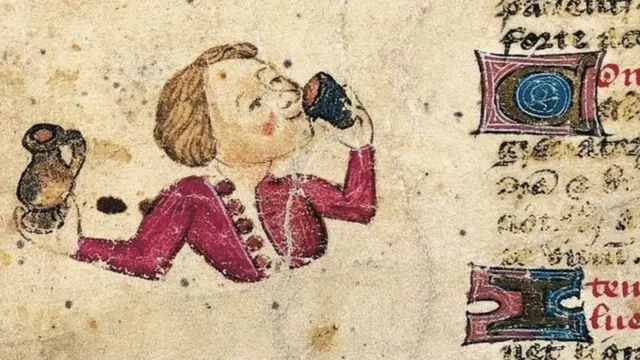 15મી સદીમાં જૉન અર્ડર્ન દ્વારા લેટિન ભાષામાં લખાયેલા પુસ્તકમાંથી લેવામાં આવેલું એક સ્કેચ