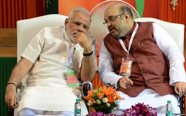 नरेंद्र मोदी, अमित शाह