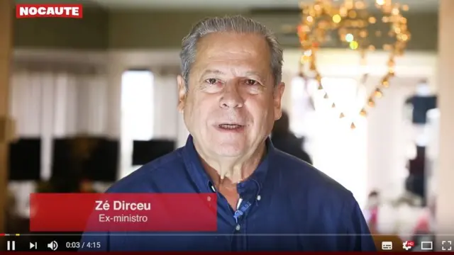 José Dirceu no Youtube