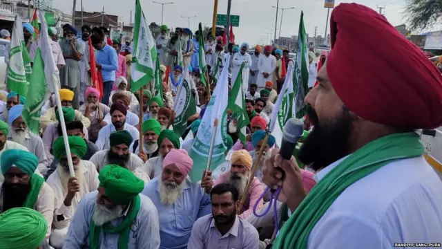ਕਿਸਾਨਾਂ ਦਾ ਧਰਨਾ