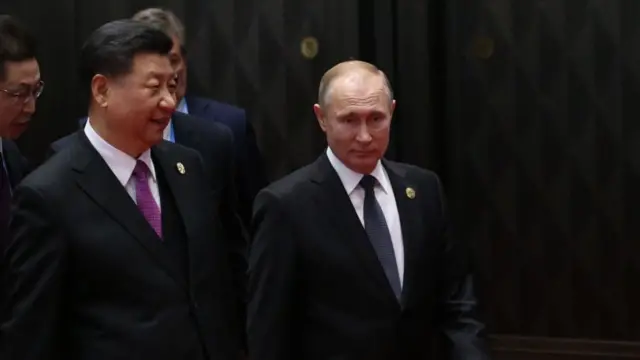 शी जिनपिंग और पुतिन