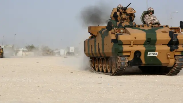 รถถังของกองทัพตุรกี