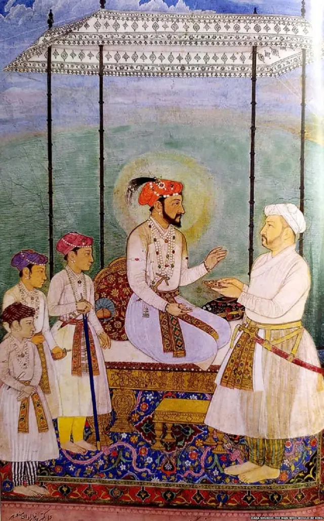 ਸ਼ਾਹਜਹਾਂ ਆਪਣੇ ਪੁੱਤਰ ਨਾਲ