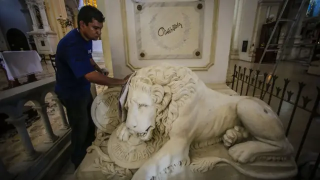 Tumba de Rubén Darío