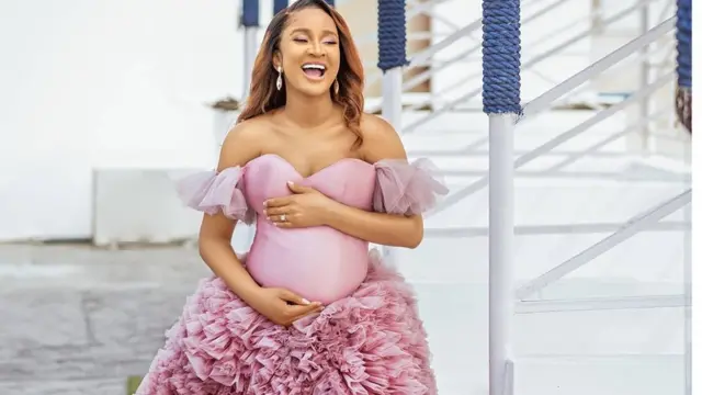 "Adesua Etomi Wellington, Banky W baby Zaiah"