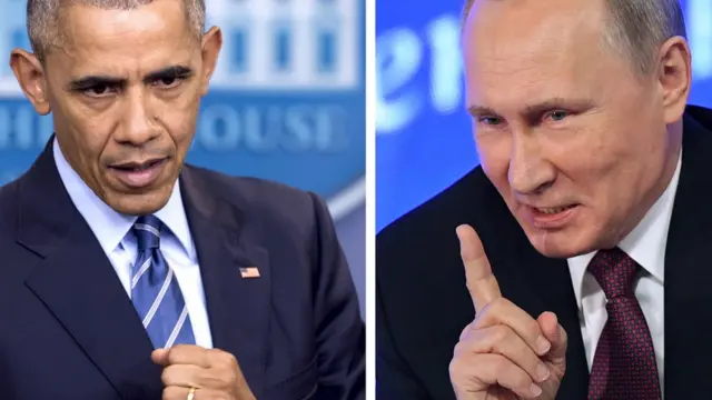 นายโอบามา และนายปูติน