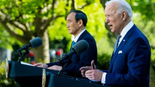Tổng thống Biden họp báo với Thủ tướng Suga vào 16/4 sau khi hội đàm với nhà lãnh đạo nước ngoài đầu tiên tại Nhà Trắng kể từ khi ông nhậm chức.