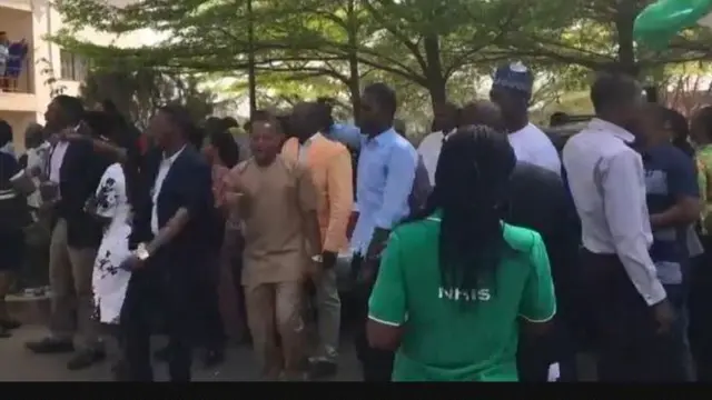 Awọn oṣiṣẹ NHIS n wọde