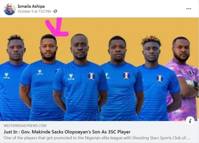 Akọle iroyin ati aworan ti Seyi Makinde pe Ashipa lẹjọ si