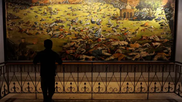 જલિયાંવાલા બાગના સ્મારકની તસવીર