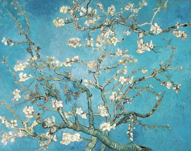 "Amendoeiraroleta com porcentagemflor",roleta com porcentagemVincent van Gogh, 1890