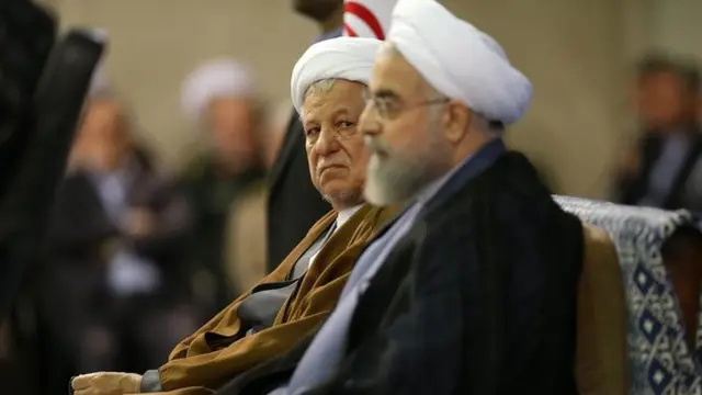 اکبر هاشمی رفسنجانی از مهمترین حامیان ریاست جمهوری حسن روحانی بود