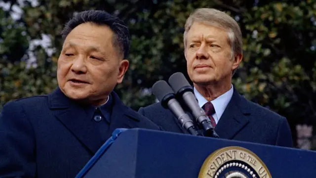 Đặng Tiểu Bình và Jimm Carter