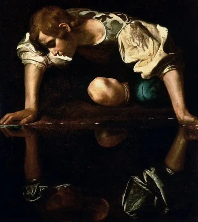 Narciso de Caravaggio (1594-96)