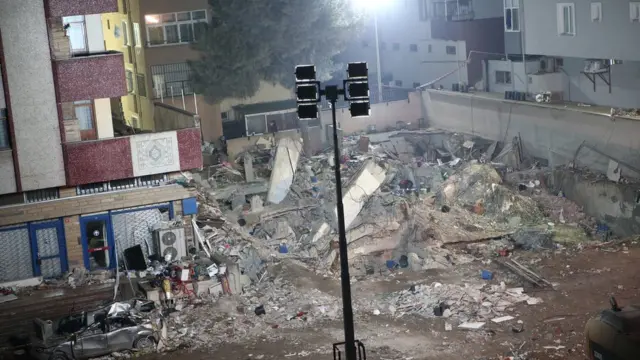 место обрушения