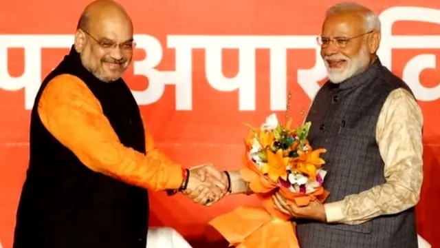 अमित शाह - नरेंद्र मोदी