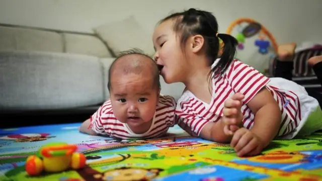 Kebijakan satu-anak dilonggarkan pada tahun 2015.