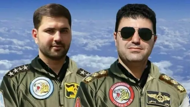 به گفته ارتش ایران سرهنگ کیانوش بساطی و سروان حسین نامنی در پایگاه هوایی دزفول کشته شده‌اند