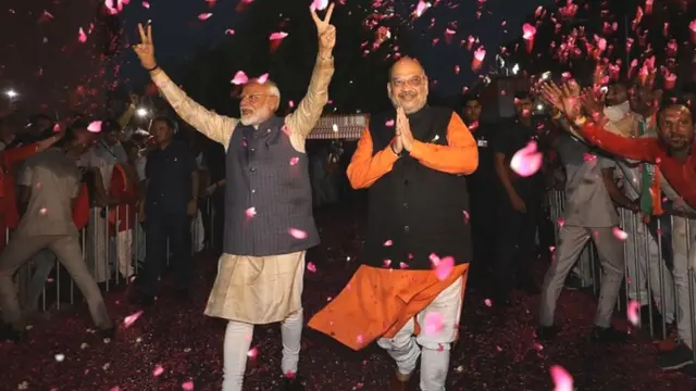 नरेंद्र मोदी और अमित शाह