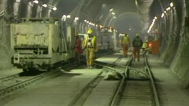 CHANNEL TUNNEL CHUNNEL INTERIOR