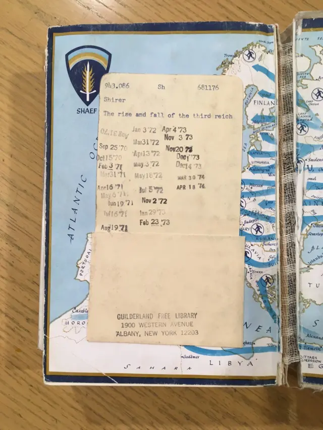 Tarjeta de préstamo del libro