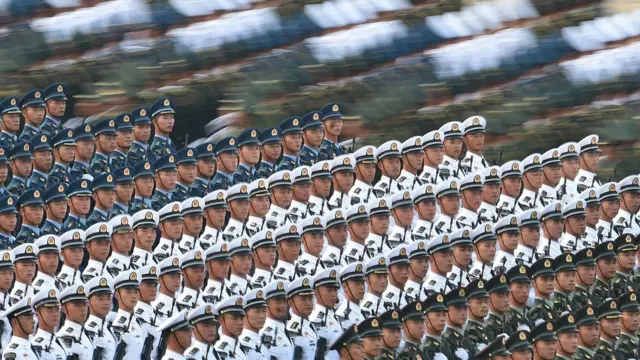 Парад в Пекине 1 октября 2019 года