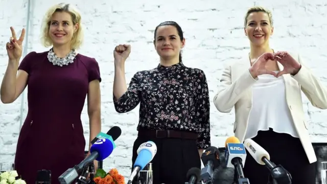 Цепкало, Тихановская, Колесникова