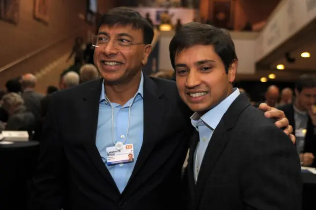 લક્ષ્મી અને આદિત્યા મિત્તલ