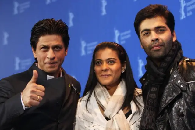 શાહરુખ ખાન, કાજોલ અને કરન જોહર