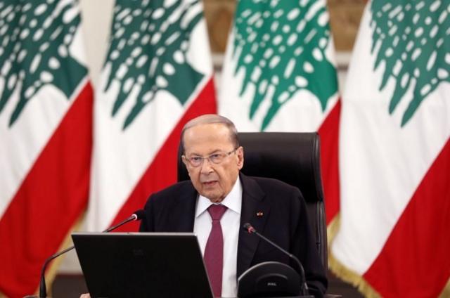 Lübnan Cumhurbaşkanı Michel Aoun