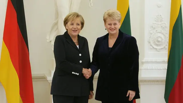 Меркель та Грибаускайте