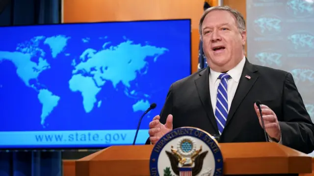 Mike Pompeo, secretario de Estado de EE.UU.