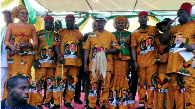 Dịka onye ndọrọndọrọ ọchịchị, Bianca Ojukjwu nọ n'otu pati APGA nke di ya hibere